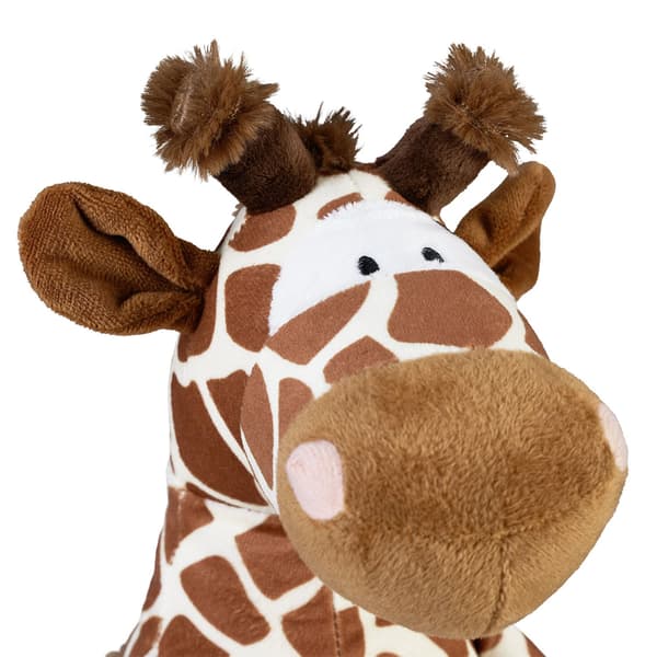 Giraffe dørstop – fluffy, sød, funktionel
