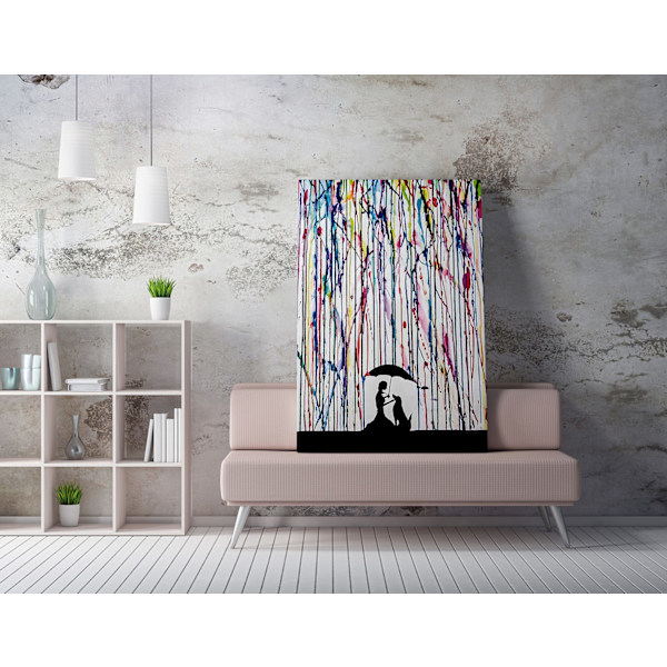 Dekorativt lærredsmaling WY220 (50 x 70)
