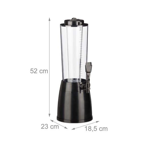 2,5 L Øltårn med hane
