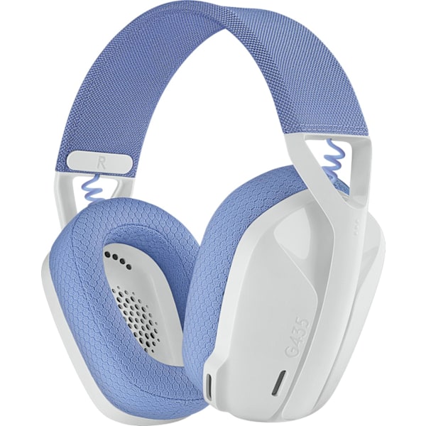 Logitech G435 Lightspeed - langattomat pelikuulokeet, valkoinen