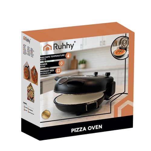 Pizzaugn, bärbar utomhus, vedeldad