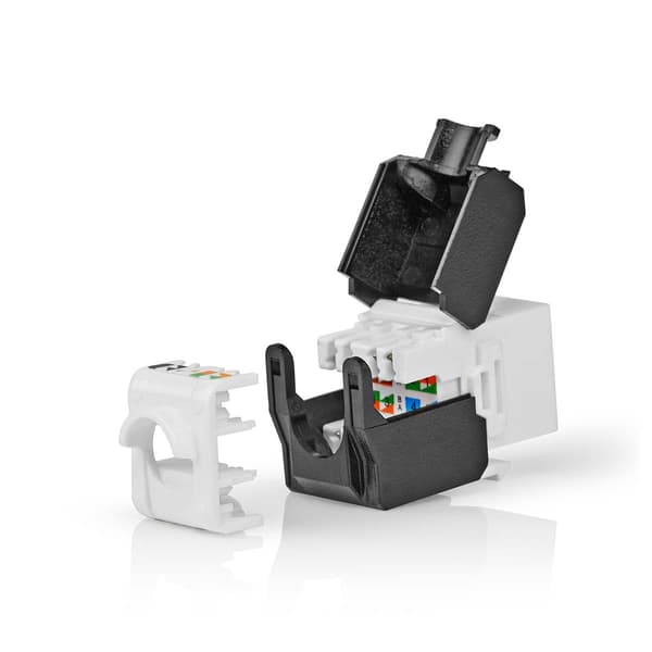 Keystone | CAT6a | RJ45 Hun | U/UTP | ABS | Box