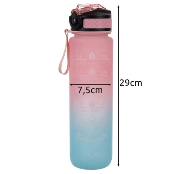 Pullo - vesipullo 1L Trizand 24497