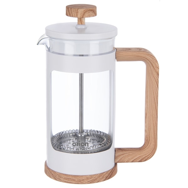 Kaffe og te stempelmaskine glas WHITELINE 400 ml
