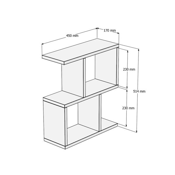 Sidebord Zet - Safir