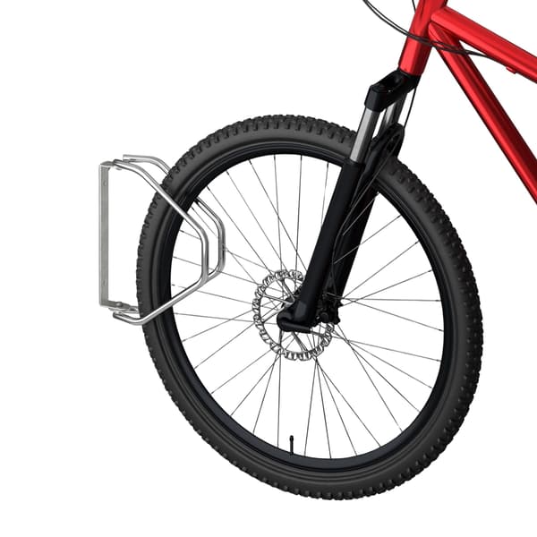 Väggmonterat svängbart cykelställ
