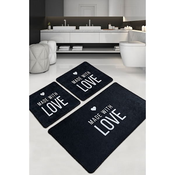 Bathmat Set (3 kpl) Con Amore Djt