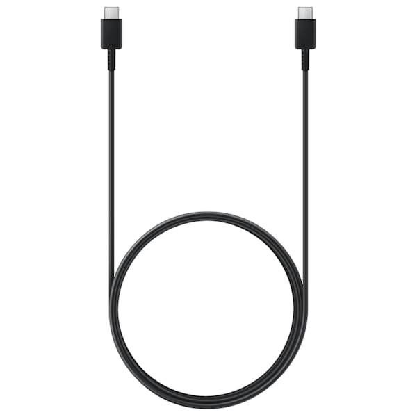 Kabel USB-C - USB-C 3A 480Mb/s 1,8m sort