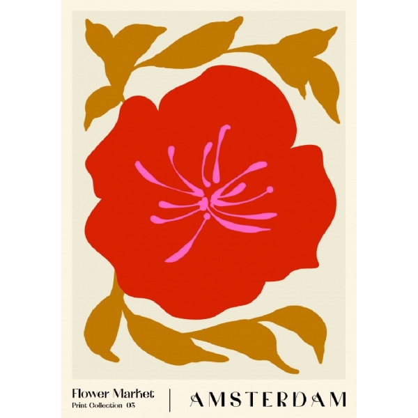 Flower Market. Amsterdam - 70x100 cm