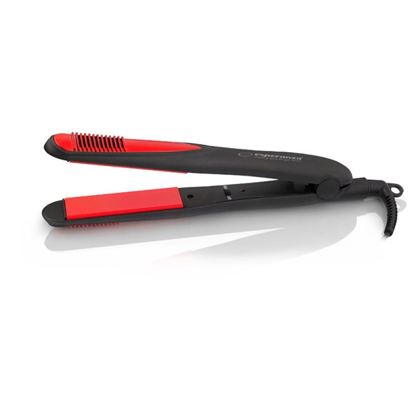 Esperanza Straightener Brilliant Svart, Röd