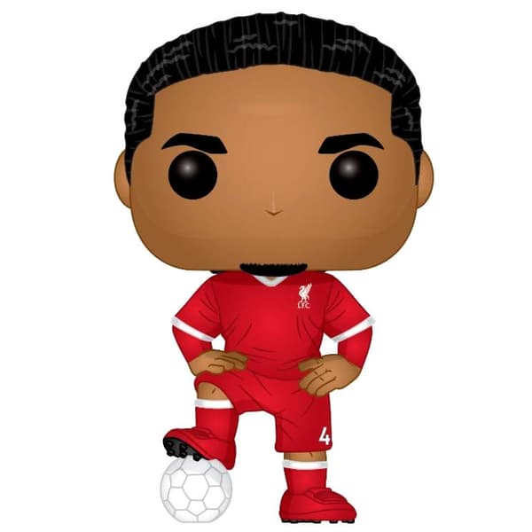 Liverpool Virgil Van Dijk POP figur - samlerobjekt fodboldlegetøj