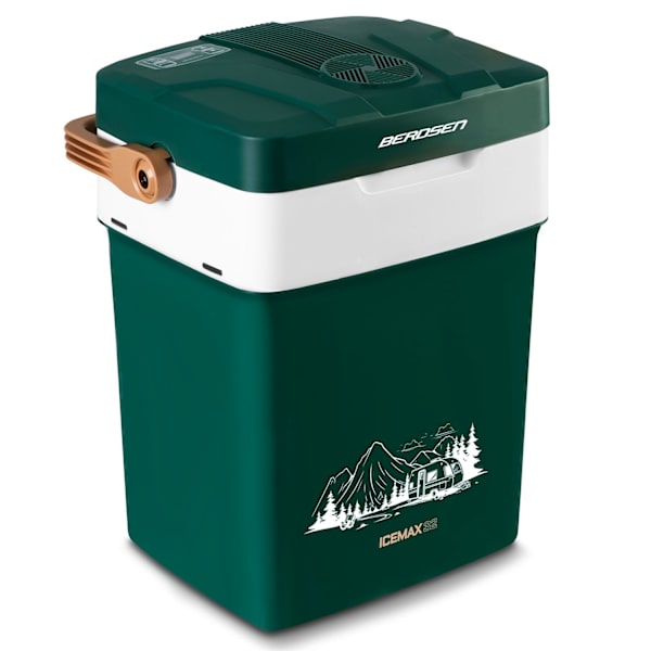 Bærbar køleboks Berdsen Icemax 29 Liter med ECO mode - Grøn