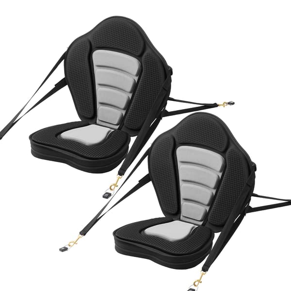 Kajakstol 2-pack, 53 mm vadderat ryggstöd, väska