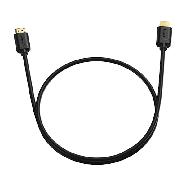 HDMI 2.0 kabel 4K 60 Hz 3D HDR 18 Gbps 1 m sort