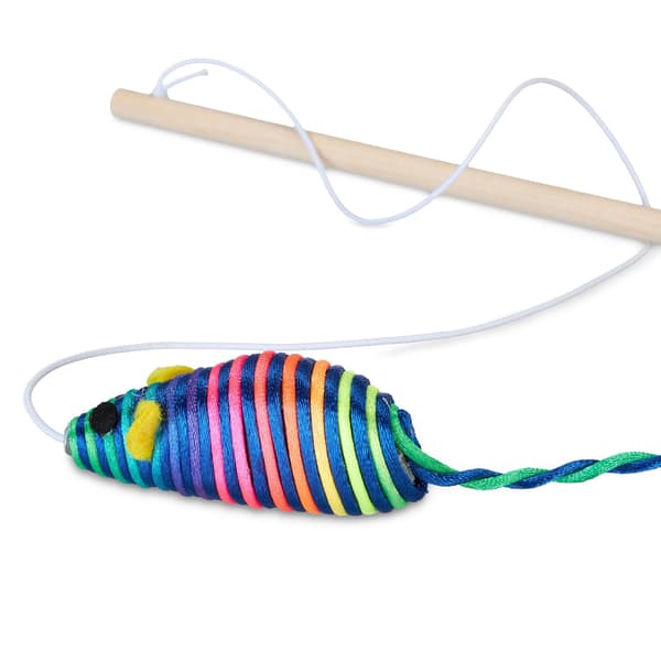 Fiskespö för katt, set om 5