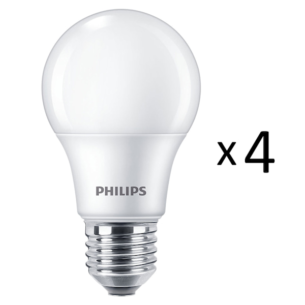 4-pak LED E27 Normal Frost 60W 806lm