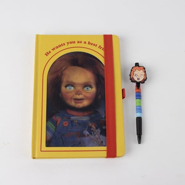 Chucky-tema brevpapirsæt til børn, samling med 10 dele