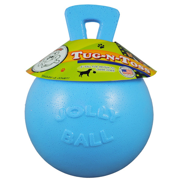 Jolly Tug-n-Toss 15 cm Babyblå (Luft av blå bär)
