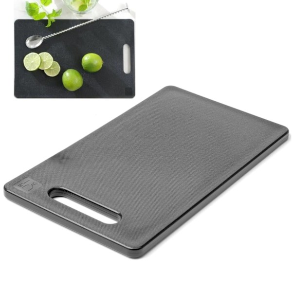 Universal skärbräda med handtag 300 x 200 mm svart - Hendi 826485