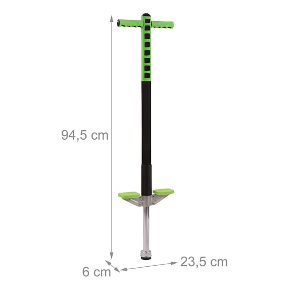 Barnpogostick, 35 kg kapacitet, vadderade handtag