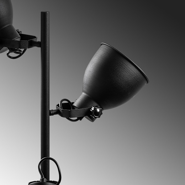 Gulvlampe Spotkafasi 13785 - Sort