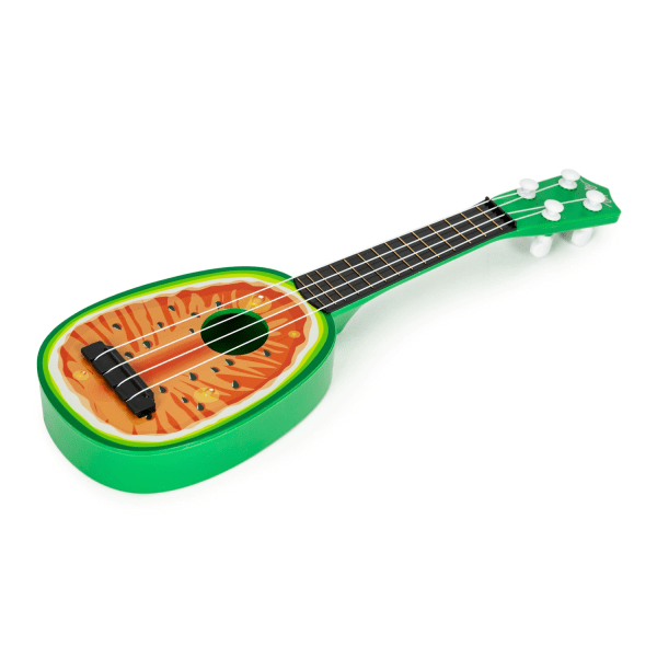 Ukulele guitar til børn, fire strenge, vandmelon