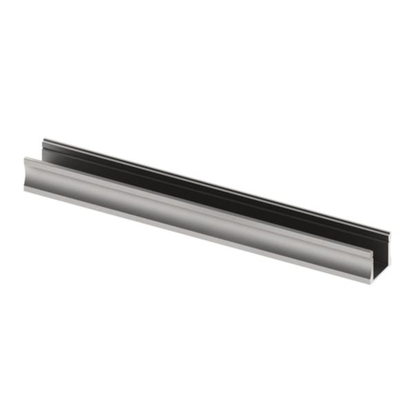 Slimline 15 Mm - Anodiserad i Silver - Aluminium Led Profile - 2