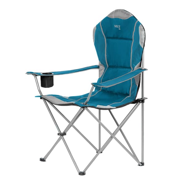 Campingstol, turkis, foldbar, letvægts