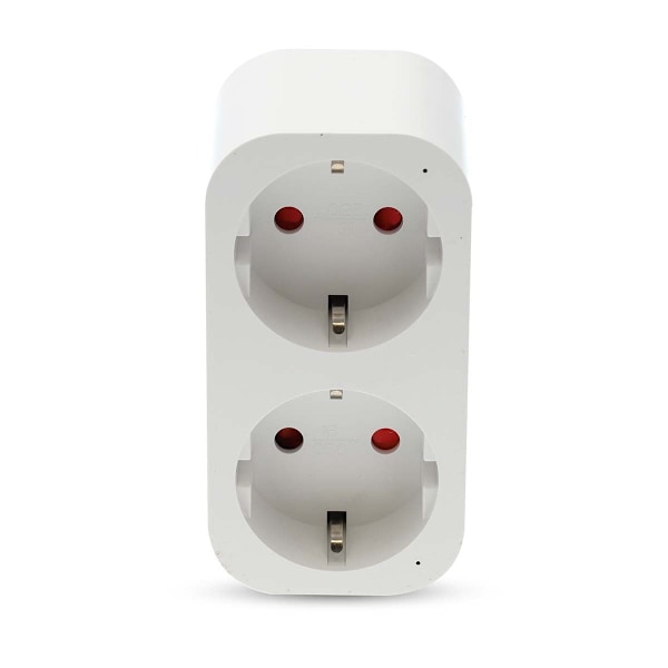 SmartLife Smart Plug | Wi-Fi | IP21 | Effektmåler | 3680 W | Type F (CEE 7/7) | 0 - 55 °C | Android™ / IOS | Hvid | 1 stk.