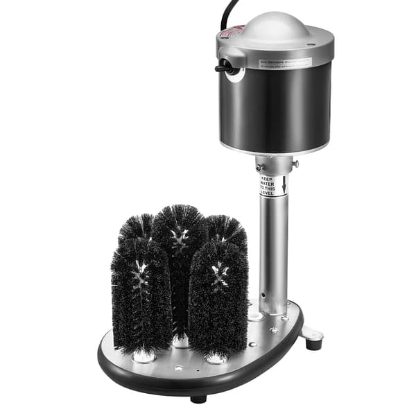 Professionel glasvaskemaskine, 5 børster, 600 kopper/time, 5–6,7 cm