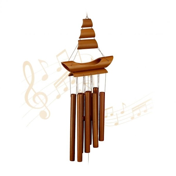 Wind Chime Bamboo "Purjevene"