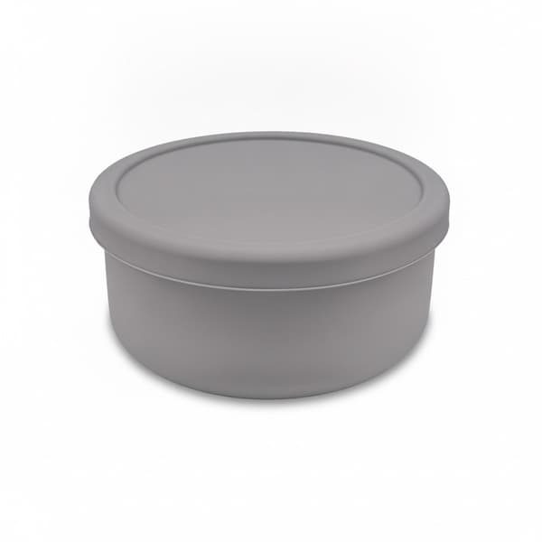 Silikonformade pizzadegslådor med lock, 4-pack