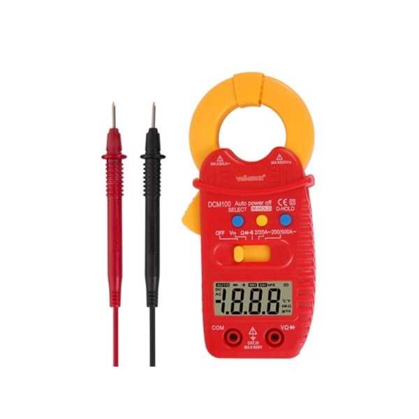 Digital Clamp Meter - Cat Iii - 600 Vac - Med Data-Hold funktion