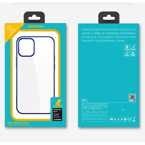 NBS ultratunt transparent fodral med metallram för iPhone 12 Pro Max grön