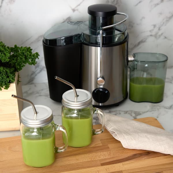 Juicer 600W, 0,5L rustfrit stål, sort