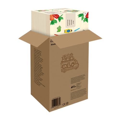 Sorter - træbil Kruzzel 26250