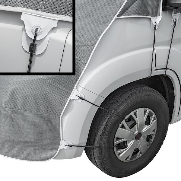 Kuitukankainen tuulilasin suojus Fiat Ducatoon 06-2006