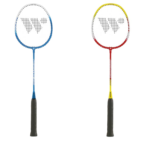 Badmintonset – 2 racketar, fjäderbollar ingår