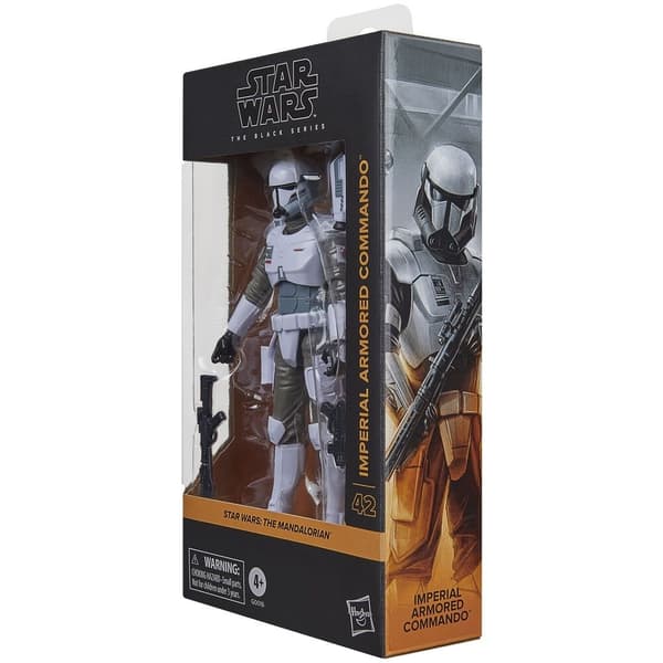 Mandalorian Imperial Armored Commando Figur, 15 cm høj