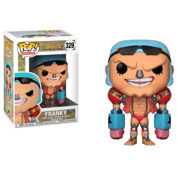 One Piece Franky Action Figur, 6-tommer samlerlegetøj
