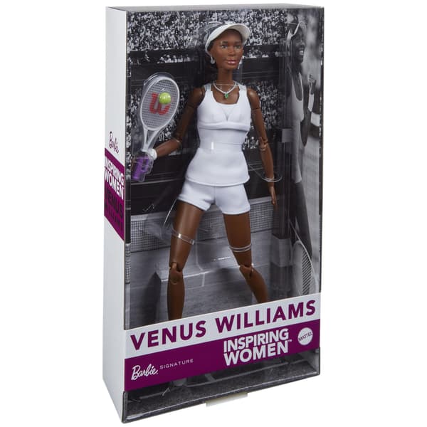 Barbie Samlardocka – Venus Williams Tennismästare