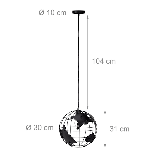 Globe riippuvalaisin