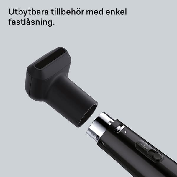Ionic Air Styler 700 W, 2 lämpöasetusta, 2 lisäosaa