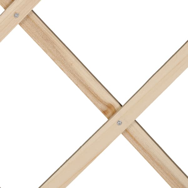 Utdragbar träplantspaljéset för klätterväxter