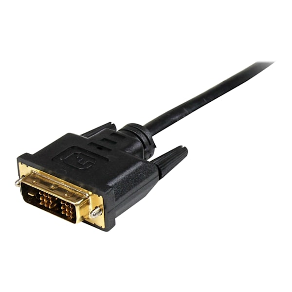 StarTech.com 6 jalan (1,8 m) HDMI-DVI-kaapeli, DVI-D-HDMI-näyttökaapeli (1920x1200p), musta