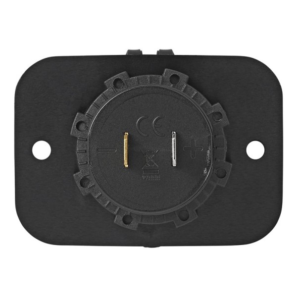 USB lynoplader indbygget type A + C 2-vejs 12/24V 3Am model 1