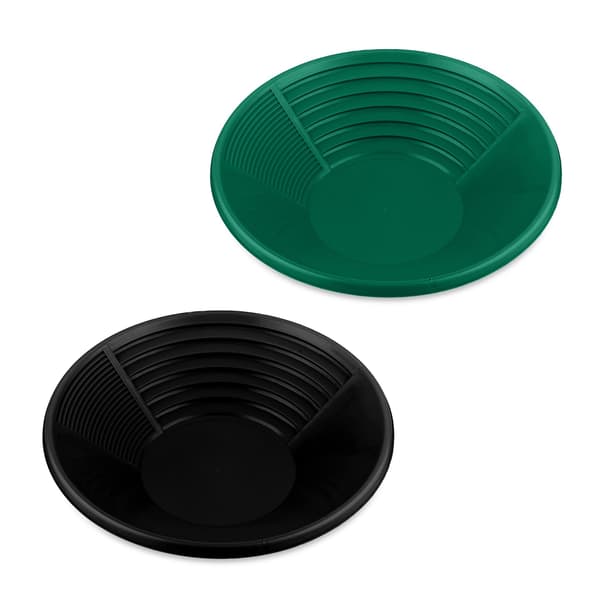 Set med 2 guldpannor