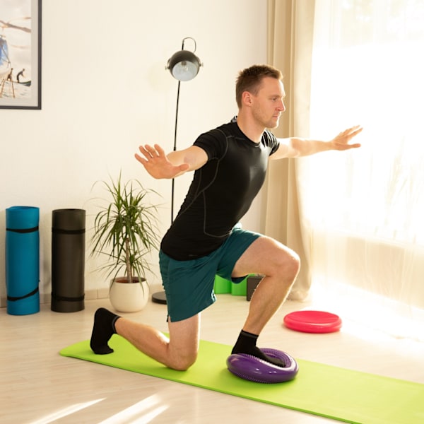 Balanskudde 33 cm med luftpump