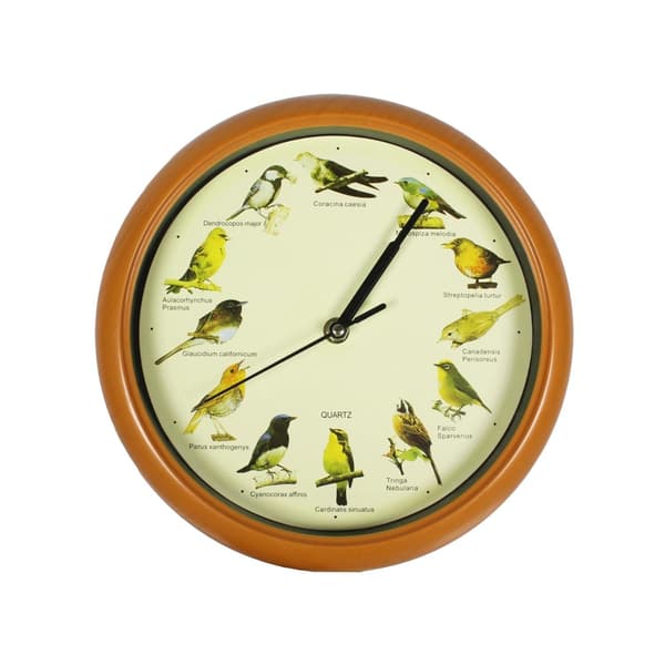 Geniala idéer Väggur Birdsong Design