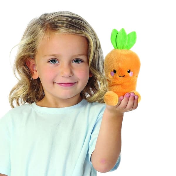 Palm Pals Gulerod plyslegetøj 13 cm
